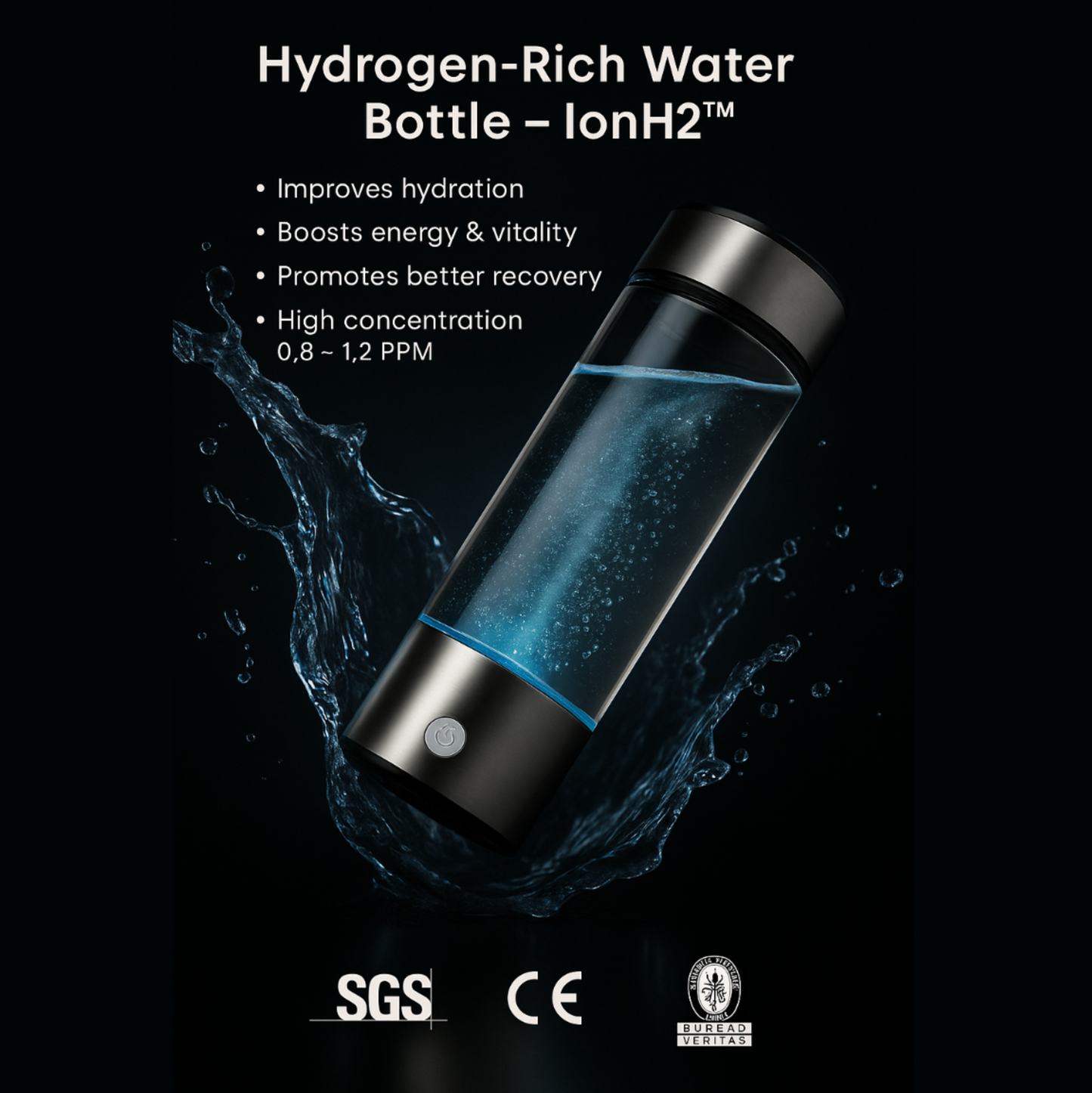 Hydrogen Water Bottle